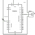 Arduino knob schematic