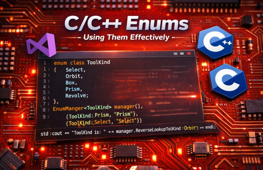 Using C Cpp Enums Effectively - Banner jpg